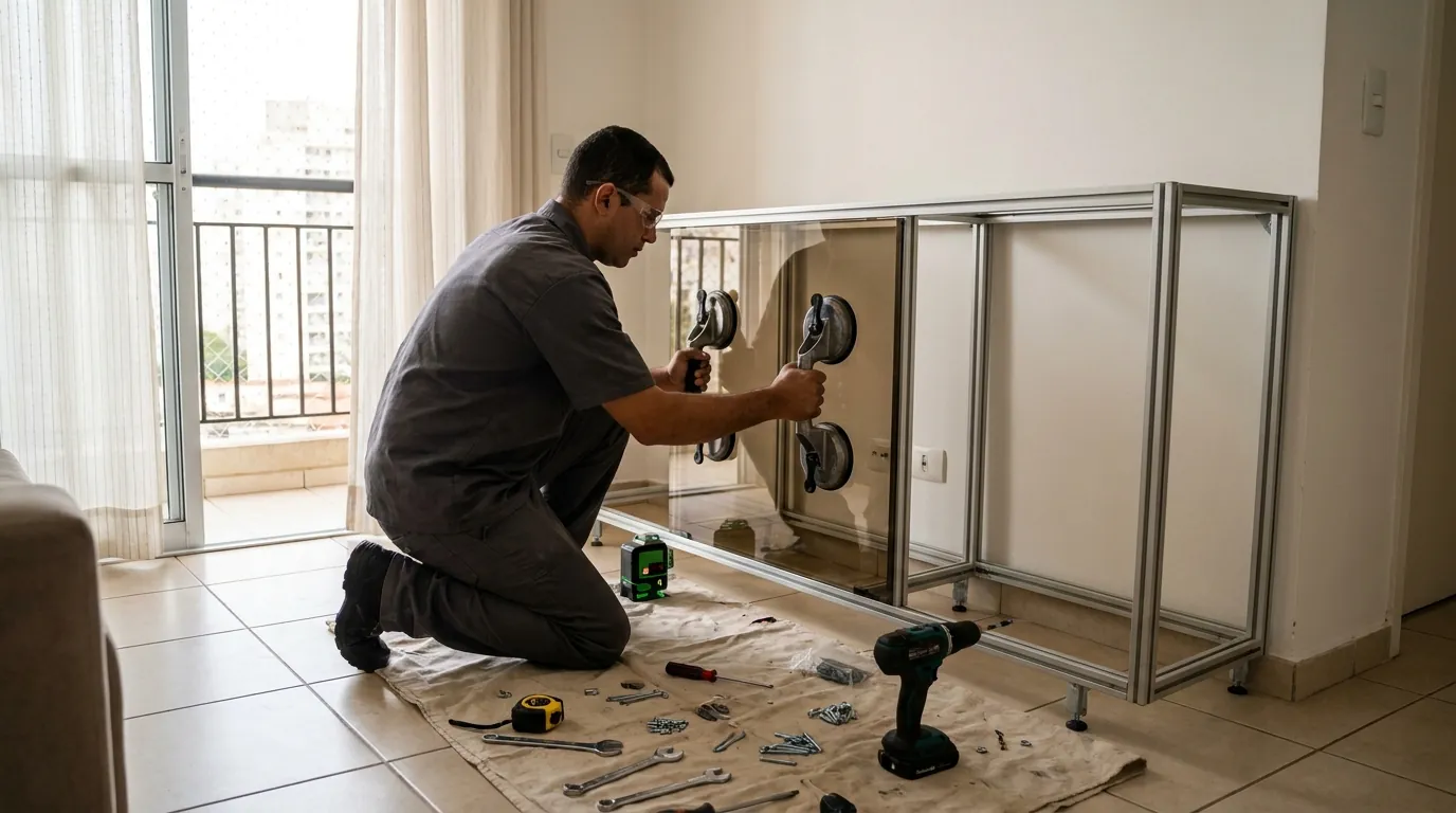 Painel Laqueado para TV